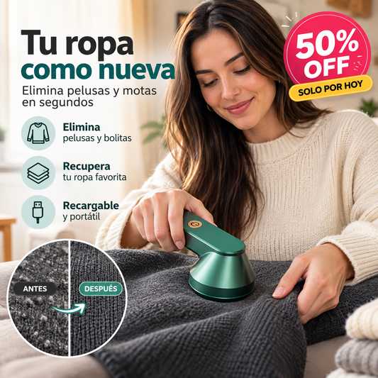 QUITA PELUSAS - RECARGABLE